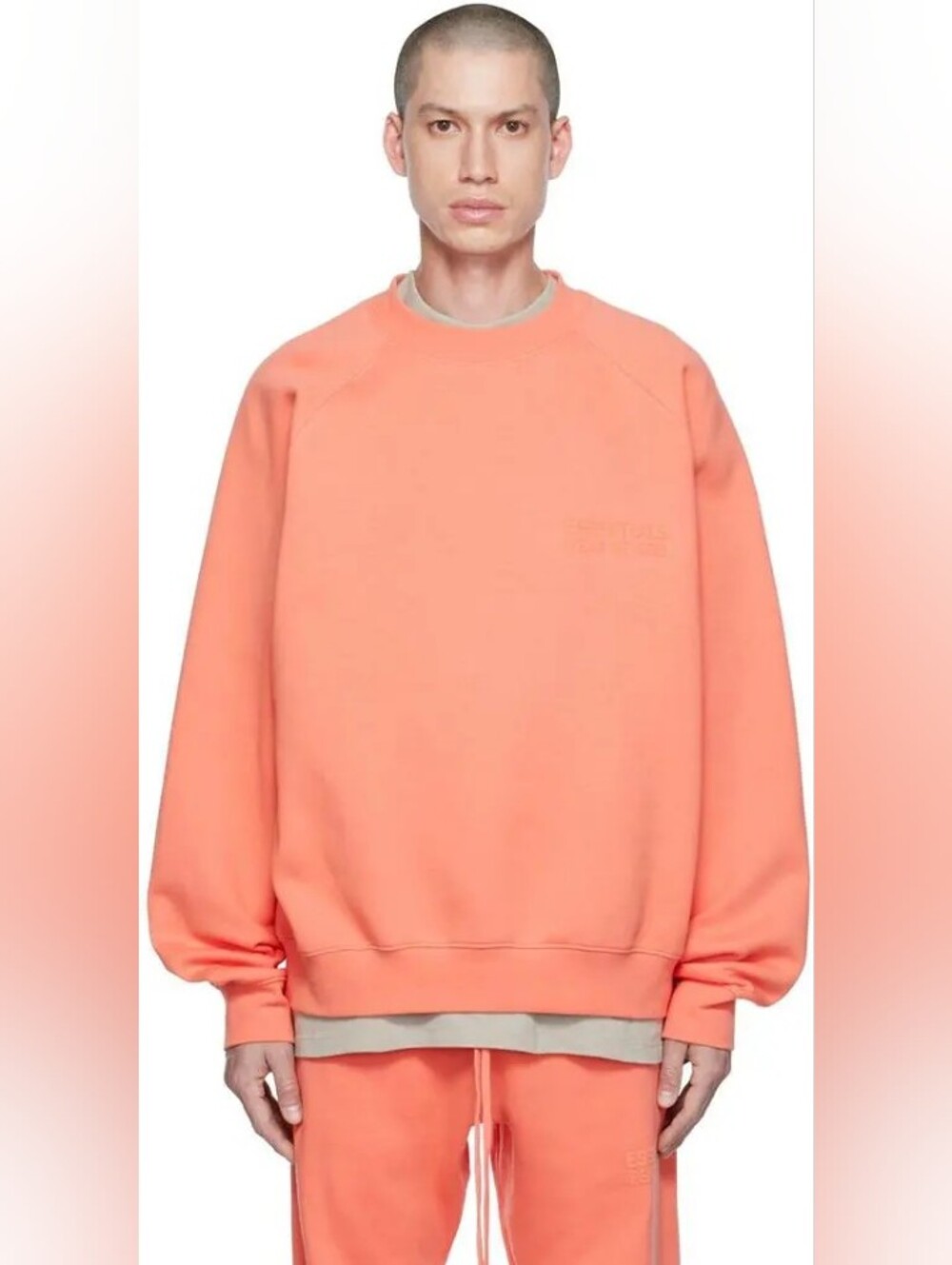 Men Fear Of God Small Crewneck Sweatshirt